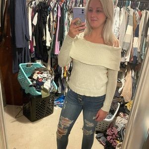 Off the shoulders top small from Aerie